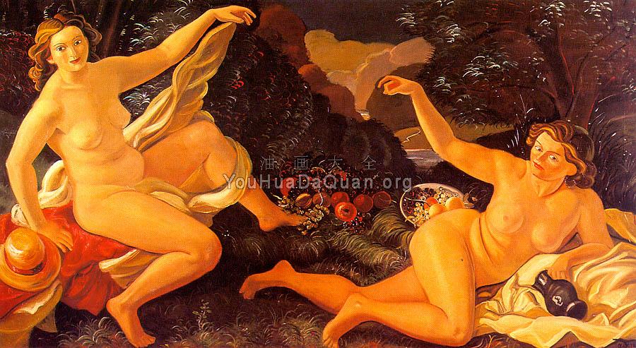 The clearing, or the luncheon on the grass - 安德烈·德朗